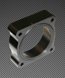 Torque Solution Throttle Body Spacer 2013 Ford Focus ST - Black