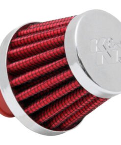 K&N 2in Base OD x .375in Flange ID x 1.75in H Rubber Base Crankcase Vent Filter