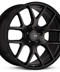 Enkei XM-6 18x8 5x120 40mm Offset 72.6mm Bore Gloss Black Wheel