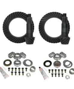 Yukon Gear Gear & Kit Package for JL and JT Jeep Rubicon, D44 Rear & D44 Front - 4.11 Gear Ratio
