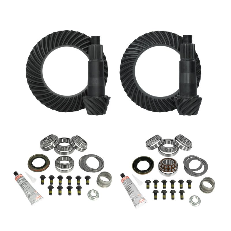 Yukon Gear Gear & Install Kit Package For Jeep JL/JT Rubicon w/ D44 Front & Rear in a 5.38 Ratio
