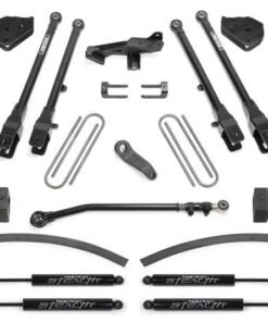 Fabtech 17-20 Ford F250/350 4WD Diesel 8in 4 Link System w/Stealth Shocks