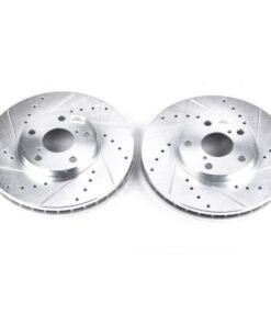 Power Stop 93-05 Lexus GS300 Front Evolution Drilled & Slotted Rotors - Pair