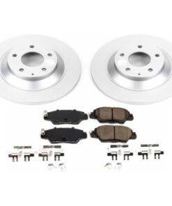 Power Stop 16-18 Mazda CX-5 Rear Z17 Evolution Geomet Coated Brake Kit