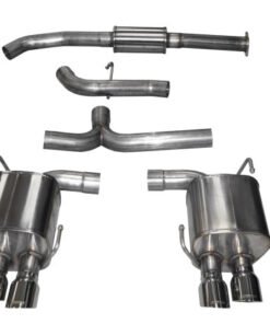 Corsa 2015 Subaru WRX Cat Back Exhaust, Polished Quad 3.5in Tips *Sport*