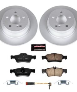 Power Stop 14-16 Mercedes-Benz E250 Rear Z23 Evolution Sport Coated Brake Kit