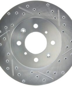 StopTech Select Sport 90-01 Acura Integra (exc. Type R) Slotted and Drilled Left Front Rotor