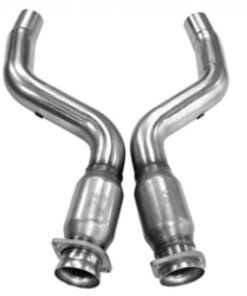 Kooks 06-10 Dodge Charger SRT8 3in In x 3in Out Cat SS Conn. Pipes
