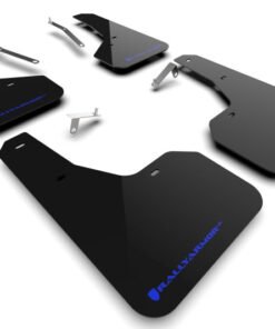Rally Armor 2022 Subaru Forester (Incl. Wilderness) UR Black Mud Flap w/ Blue Logo