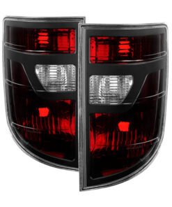 Xtune Honda Ridgeline Pickup 06-08 OEM Style Tail Lights Red Smoked ALT-JH-HRID06-OE-RSM