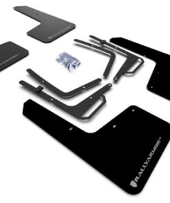 Rally Armor 17-19 Ford F-150 Raptor UR Black Mud Flap w/ Silver Logo