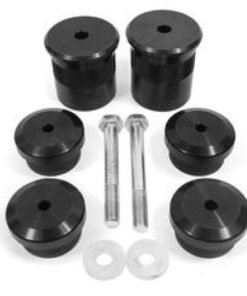BMR 15-18 Dodge Challenger Aluminum Differential Mount Housing Bushing Kit - Black Anodized