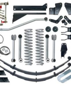 Rubicon Express 5.5" Super-Flex Short Arm Suspension Lift Kit without Shocks with Rear Leaf Springs for 1984-2001 Jeep Cherokee XJ