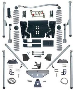 Rubicon Express 4.5" Long Arm Tri-Link Suspension System for 2004-2006 Jeep Wrangler Unlimited TJL