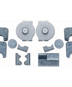 Rubicon Express Rear Axle Bracket Kit for 1997-2006 Jeep Wrangler TJ/ Wrangler Unlimited TJL