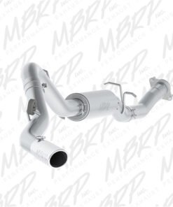 MBRP 07-10 Chevy/GMC 2500HD PU 6.0L V8 3.5in Single Side Exit Alum Cat Back Perf Exhaust