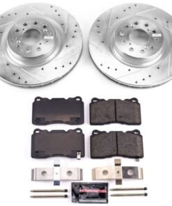 Power Stop 17-19 Honda Civic Front Z23 Evolution Sport Brake Kit