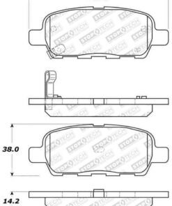 StopTech Street Select 03-12 Infiniti FX35 Rear Brake Pads