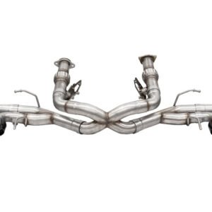 Corsa 2020 Corvette C8 3in Xtreme Cat-Back Exhaust 4.5in Black Quad Tips - Deletes stock AFM Valve