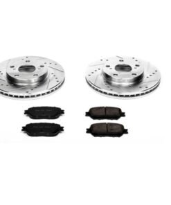 Power Stop 02-06 Toyota Camry Front Z23 Evolution Sport Brake Kit