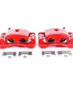 Power Stop 02-06 Cadillac Escalade Front or Rear Red Calipers w/Brackets - Pair