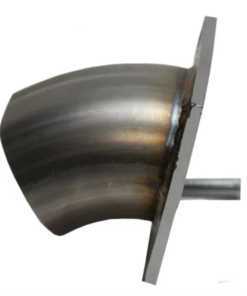 Granatelli 3.0in 45 Deg Angle True Oval Turn Down