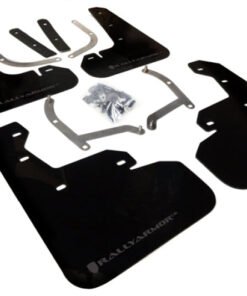 Rally Armor 2017+ Impreza UR Black Mud Flap w/ Grey Logo