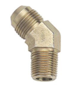 Fragola -12AN x 3/4 NPT 45 Degree Adapter - Steel