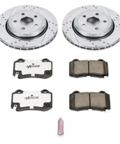 Power Stop 18-19 Dodge Durango Rear Z26 Street Warrior Brake Kit