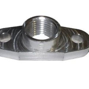 Torque Solution Billet Oil Drain Flange: Universal T3/T4 & PTE Turbos