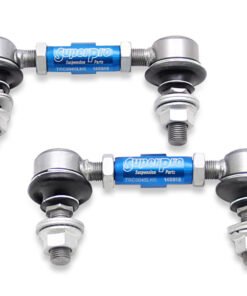 SuperPro 1997 Chevrolet Corvette 0 Front HD Adjustable End Link Set (12mm Studs 100mm-120mm Length)
