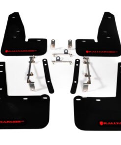 Rally Armor 2023 Toyota GR Corolla Black UR Mud Flap w/ Red Logo