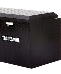 Tradesman Aluminum Trailer Tongue Storage Box (21in.) - Black