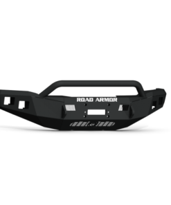 Road Armor 18-20 Ford F-150 Stealth Front Winch Bumper w/Pre-Runner Guard - Tex Blk