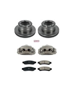 Power Stop 10-12 Ford F-350 Super Duty Autospecialty Kit w/ Calipers - Rear