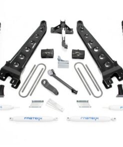 Fabtech 08-16 Ford F250 4WD 6in Radius Arm System w/Perf. Shocks