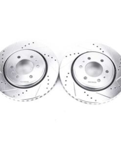 Power Stop 07-19 Ford Expedition Front Evolution Drilled & Slotted Rotors - Pair