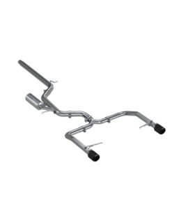 MBRP 19-21 VW Jetta GLI T304 SS 3in Cat-Back Dual Split Rear Exit Exhaust - Carbon Fiber Tips