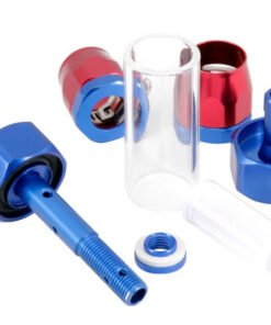 Spectre Pro-Plumbing Fuel Filter 3/8in. - Red/Blue