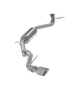 MBRP 17-20 Honda Ridgeline 3.6L T304 Stainless Steel 2.5in Cat-Back - Single Side