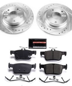 Power Stop 17-19 Honda Civic Rear Z23 Evolution Sport Brake Kit