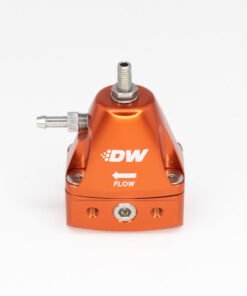DeatschWerks DWR1000iL In-Line Adjustable Fuel Pressure Regulator - Orange