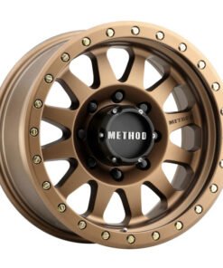 Method MR304 Double Standard 17x8.5 0mm Offset 8x6.5 130.81mm CB Method Bronze Wheel
