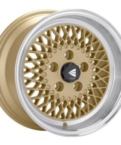 Enkei92 Classic Line 15x8 25mm Offset 4x100 Bolt Pattern Gold Wheel
