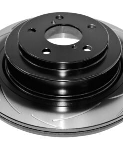 DBA 07 WRX / 05-08 LGT Rear Slotted Street Series Rotor