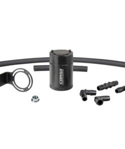Corsa Performance Aluminum Oil Catch Can w/ Bracket - HEMI 6.4L