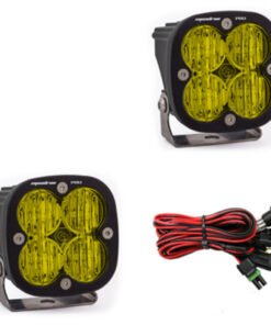 Baja Designs Squadron Pro Series Wide Cornering Pattern LED Light Pods - Amber