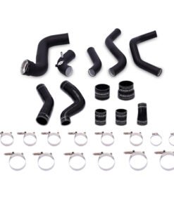 Mishimoto 11-14 Ford F-150 3.5L Ecoboost Intercooler Kit w/ Pipes (Wrinkle Black)