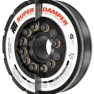 ATI Damper - 7.425in - Steel - 6 Grv - Duramax - 01-05 - LB7 & LLY - Ext Bal - 3 Ring - Diesel