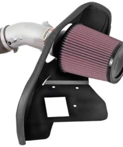K&N 07-10 Toyota Camry V6-3.5L Silver Typhoon Short Ram Intake